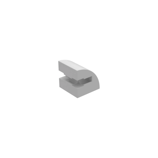 Round building block 15x15 witgrijs Round building block 15x15 witgrijs