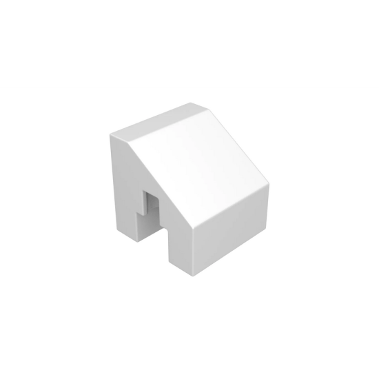 Bevel brick 15 grey-white 