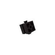 Building Block With Bore Black