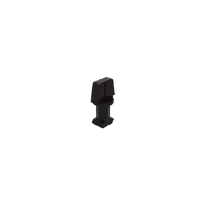 Double Rivet 6 Mm Black
