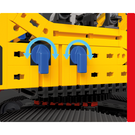 fischertechnik Liebherr R938 Pneumatic Excavator