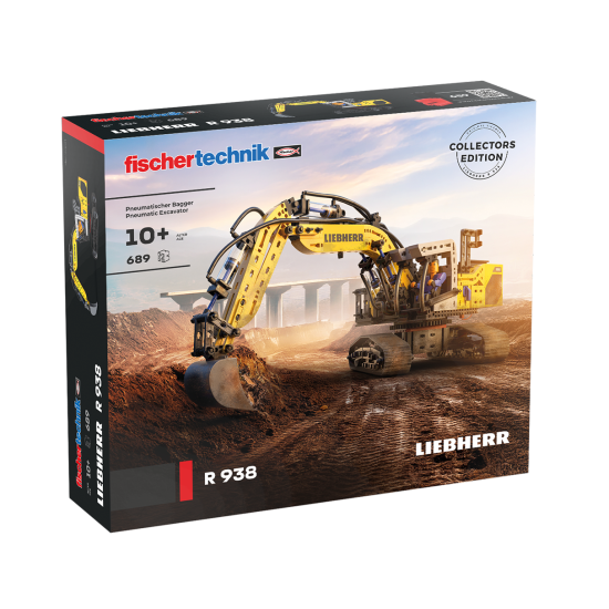 fischertechnik Liebherr R938 Pneumatic Excavator