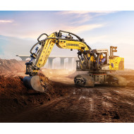 fischertechnik Liebherr R938 Pneumatic Excavator