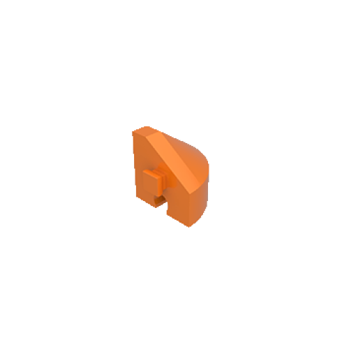 Eckblock orange
