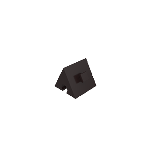 Angle block 60° black