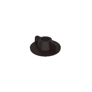 Hub nut compl. black