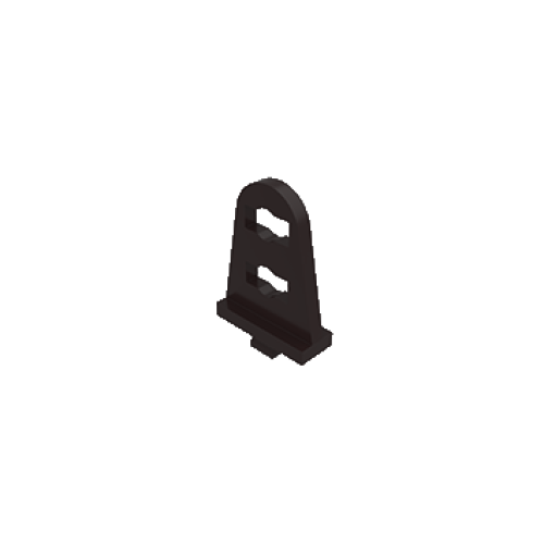 Kupplungsstück 2 schwarz