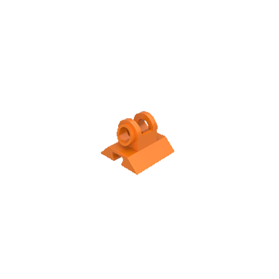 Articulated cube tongue 15 black