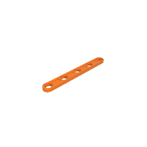 I-Träger 60 mit Loch orange