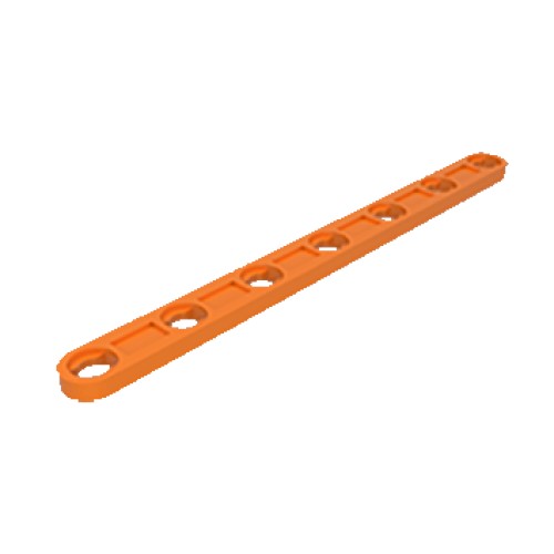 I-Träger 90 mit Loch orange