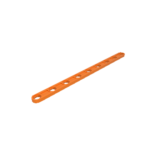 I-Träger 120 mit Loch orange