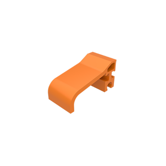 Verlängerungsseitenteil orange
