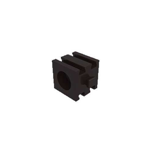 Schneckenmutter M1 schwarz Glasfaser
