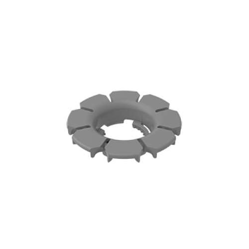 Omniwheel Felgenaußenring silber