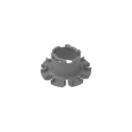 Omniwheel Felgeninnenring silber