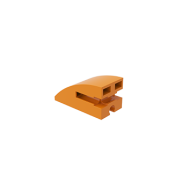 Building block 15x30 round orange