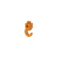 Seilhaken orange