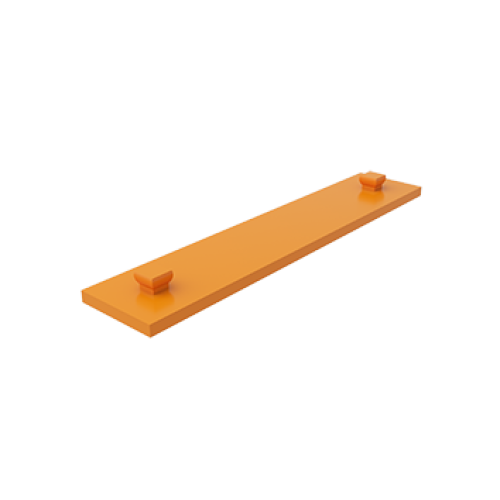 Bauplatte 15x75 orange