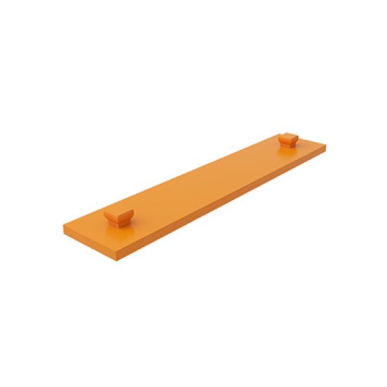Bauplatte 15x75 orange