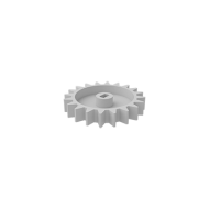 Detent sprocket silver