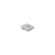 Winkelblock 7,5° grau-weiß